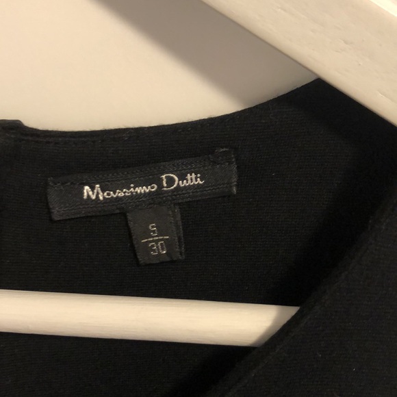 Massimo Dutti Black Studded Night Out Dress - Picture 5 of 10